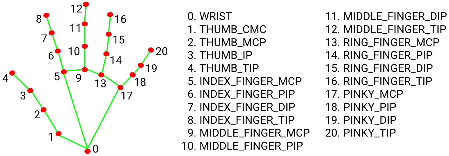 Hand Landmarks